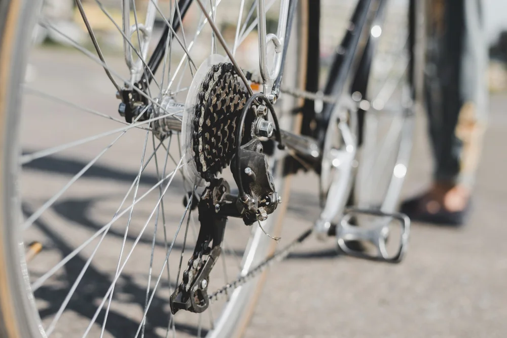 De inklapbare fietsendrager